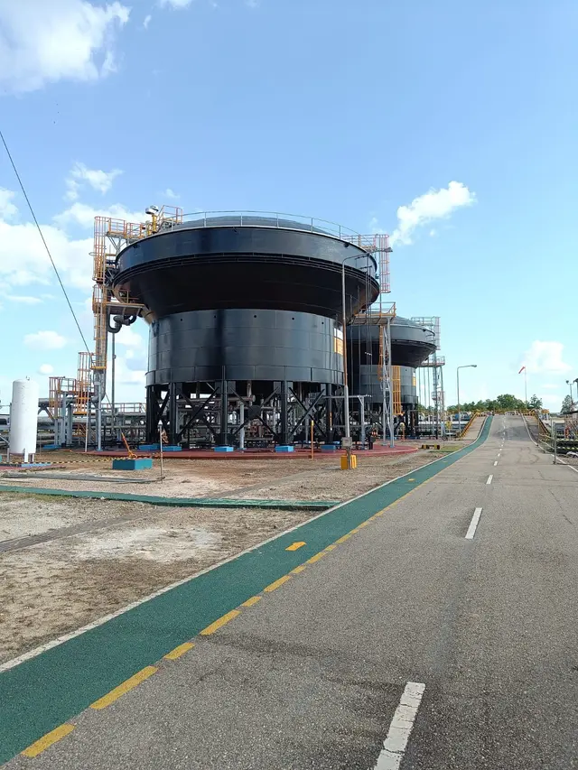 PT Pertamina Hulu Rokan (PHR) mampu memproduksi minyak rata-rata 160 ribu barel per hari, di atas produksi minyak saat dikelola Chevron. (Sulaeman/Liputan6.com)