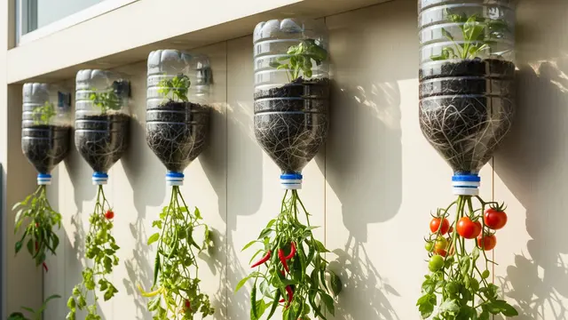 Kebun Sayur Organik Pakai Galon Bekas