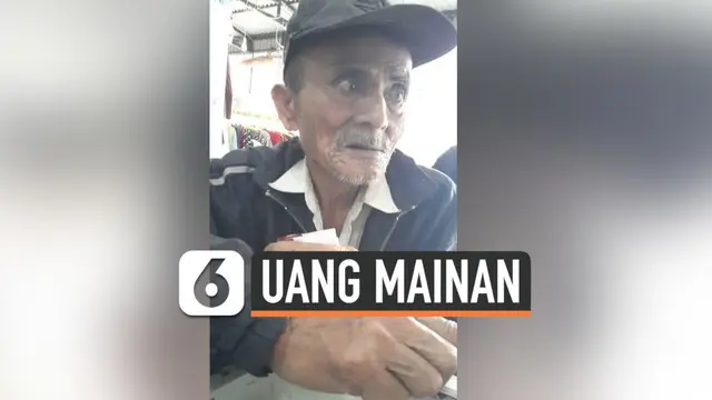 Seorang kakek di Bukit Tinggi, Sumatera Barat, menangis saat ingin membeli obat di Apotek namun uang yang dibawanya adalah uang mainan. Ia mendapatkan uang tersebut dari pembeli hasil jualan sayur di pasar.