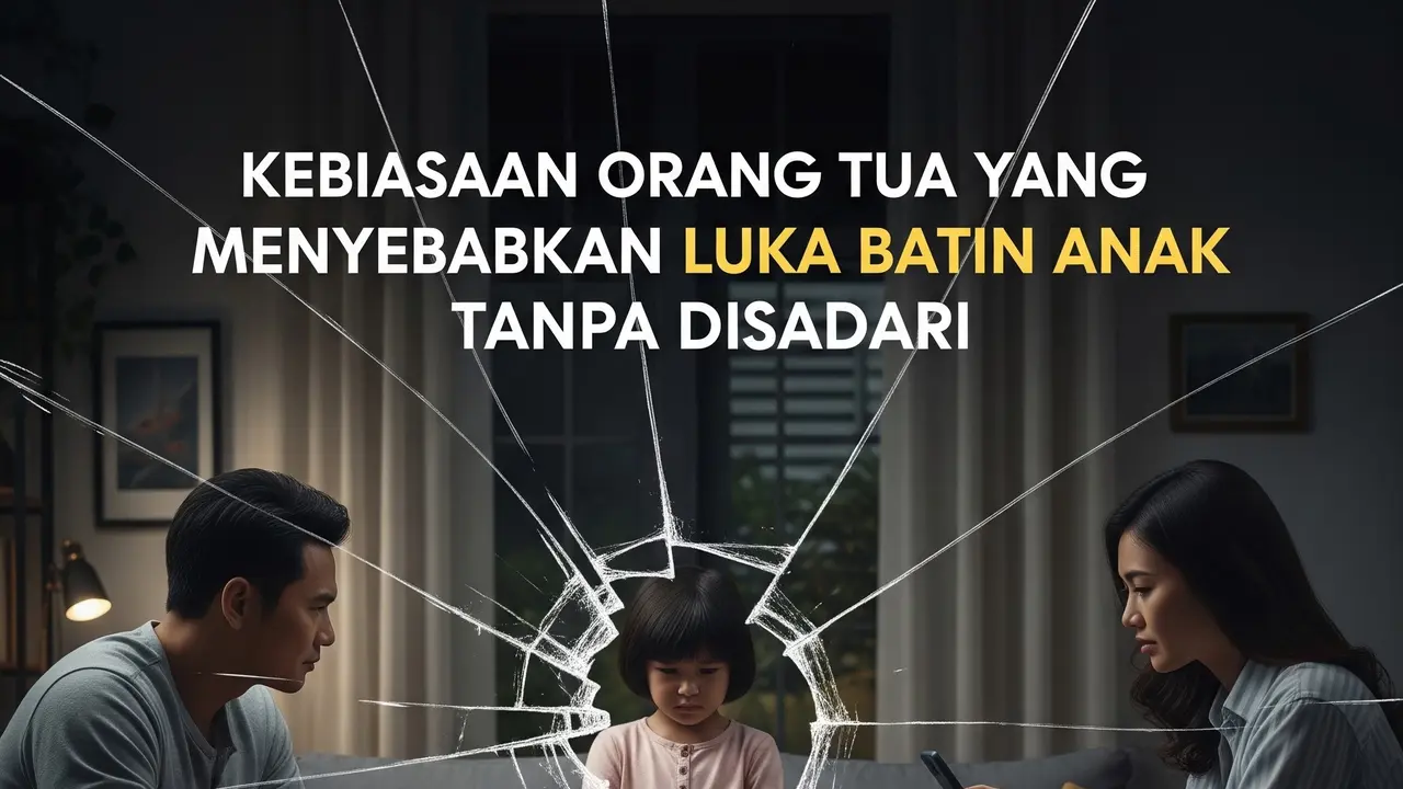 Kebiasaan Orang Tua yang Menyebabkan Luka Batin Anak Tanpa Disadari (Gemini AI)