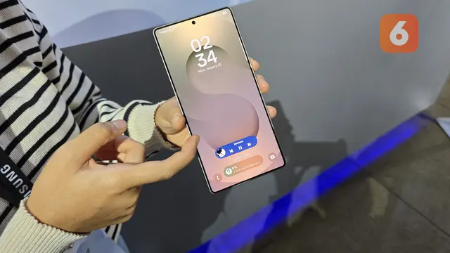 Samsung Galaxy S25 Ultra. Liputan6.com/ Ratu Annisaa Suryasumirat