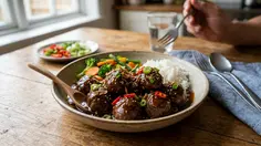 Resep Bola Daging Saus Tiram yang Empuk dan Gurih