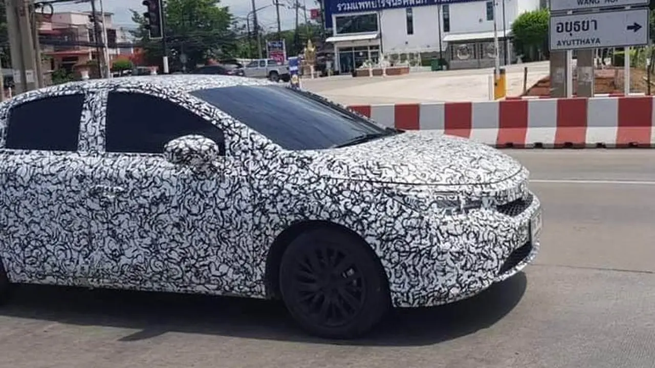 Honda City kepergok uji jalan
