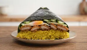 Resep Nasi Kuning Lipat Kekinian yang Praktis untuk Bekal