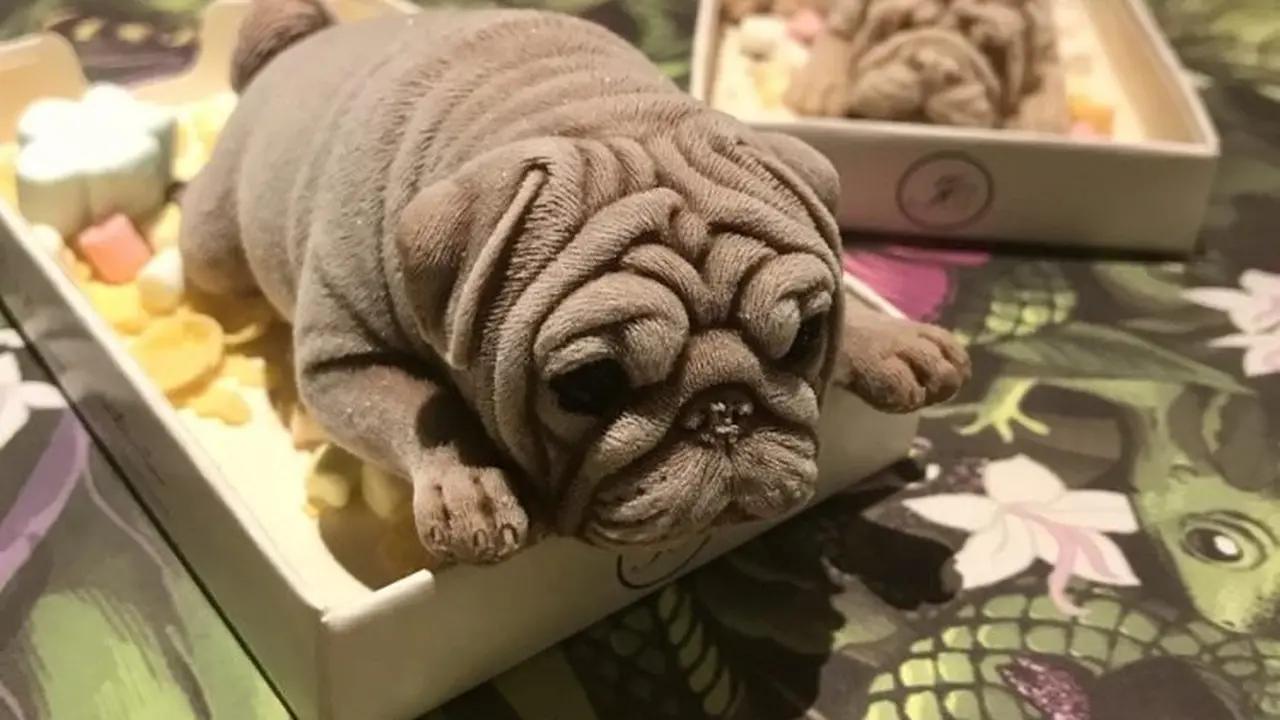 Es krim anjing di Taiwan (instagram @sowingthesweets)