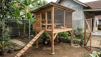 9 Model Kandang Ayam Panggung Biar Aman dari Banjir dan Predator