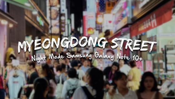 VIDEO: Menikmati Gemerlap Jalanan Myeongdong di Malam Hari