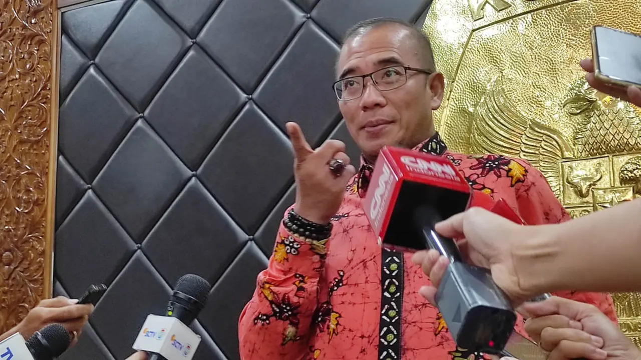 Ketua KPU RI, Hasyim Asy'ari (Alma Fikhasari/Merdeka.com)