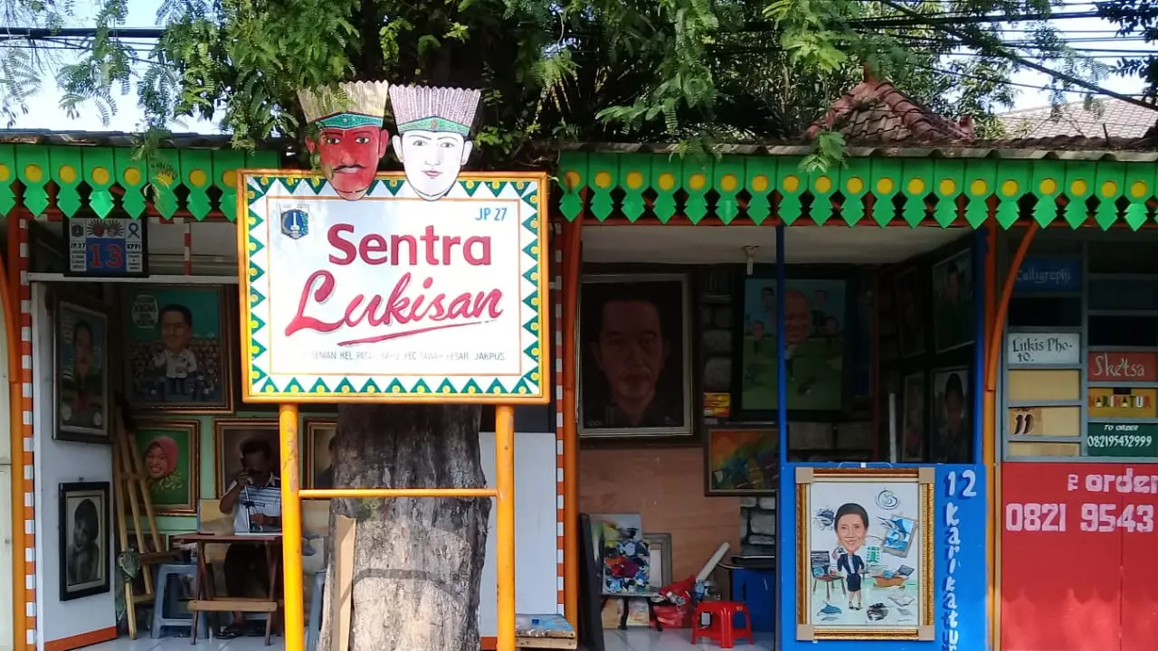 Sentra Lukisan, Harga Lukisan Bisa di Nego