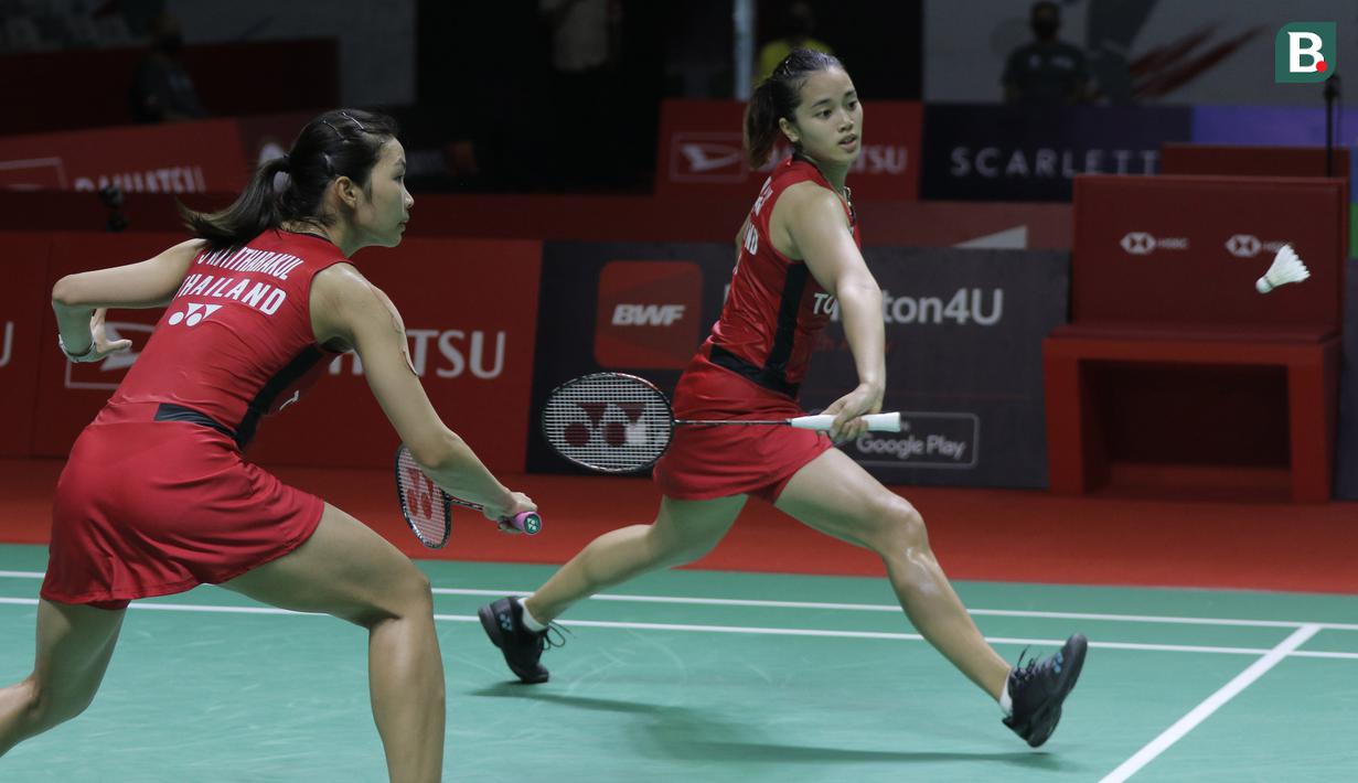 Di empat edisi SEA Games yang ia ikuti, Rawinda Prajongjai berhasil menyabet medali emas. Terbaru, ia berhasil meraih medali emas di SEA Games 2021. (Bola.com/Ikhwan Yanuar)