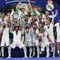 Real Madrid. Sepanjang tahun 2022 Real Madrid berhasil mencetak 37 kemenangan dari total 53 laga di semua ajang domestik maupun Eropa. Klub asuhan Carlo Ancelotti tersebut berhasil meraih 4 trofi sepanjang tahun 2022, yaitu juara La Liga 2021/2022, juara Supercopa Spanyol 2021/2022, juara Liga Champions 2021/2022 dan juara Piala Super Eropa 2022. (AFP/Paul Ellis)