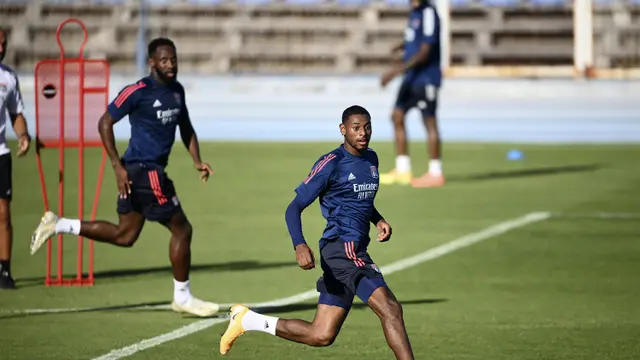 FOTO: Persiapan Lyon Jelang Hadapi Bayern Munchen di Semifinal Liga Champions