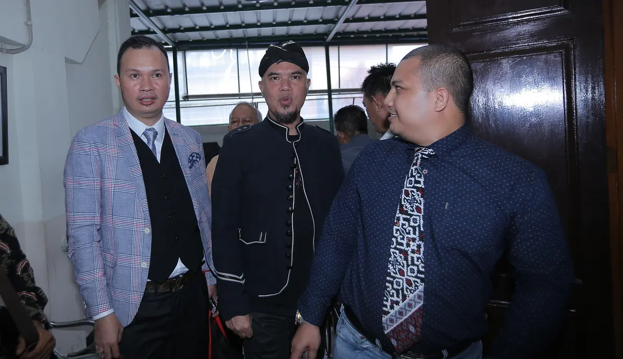 Ahmad Dhani di PN Jaksel