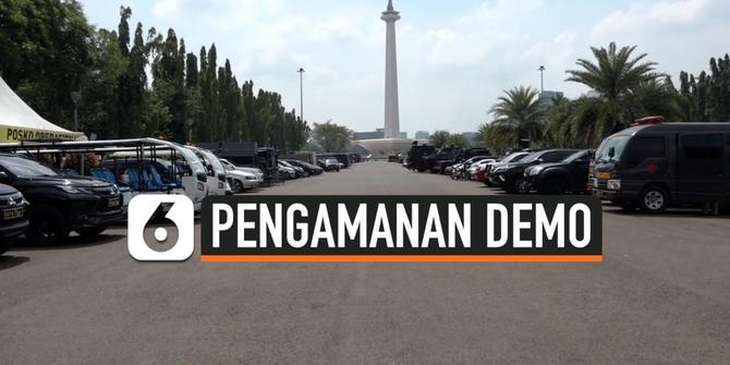 VIDEO: Lebih dari 5 Ribu Personel Keamanan Jaga Kawasan Istana