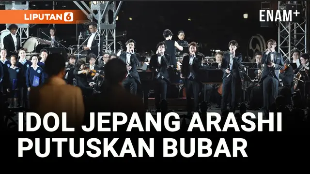 VIDEO: Idol Jepang Arashi Umumkan Mereka akan Bubar Setelah Tur Musim Semi Tahun Depan