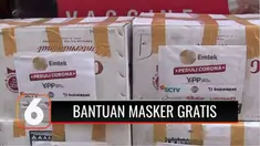 Yayasan Pundi Amal Peduli Kasih SCTV-Indosiar terus mendukung upaya memutus rantai penyebaran Covid-19. Sebanyak 10 ribu masker kain disalurkan ke klinik Yayasan Cinta Anak Bangsa yang sedang menggelar vaksinasi bagi warga berusia di atas 12 tahun.