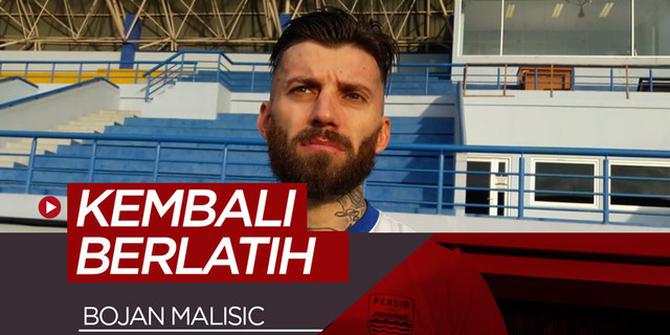 VIDEO: Bek Persib Bojan Malisic Tidak Banyak Berlatih di Serbia