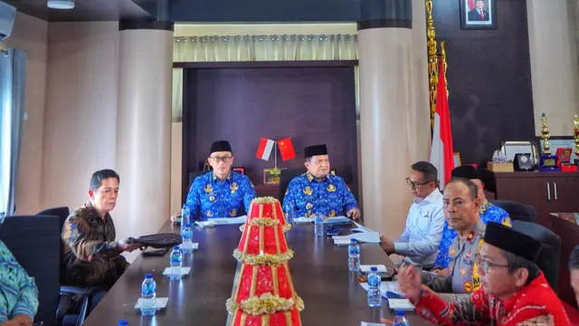 PT MDA bertemu Pj Gubernur Sulsel Prof Zudan Arif Fakhrulloh (Liputan6.com/Fauzan)
