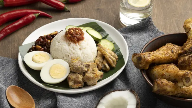 Ilustrasi Nasi Liwet