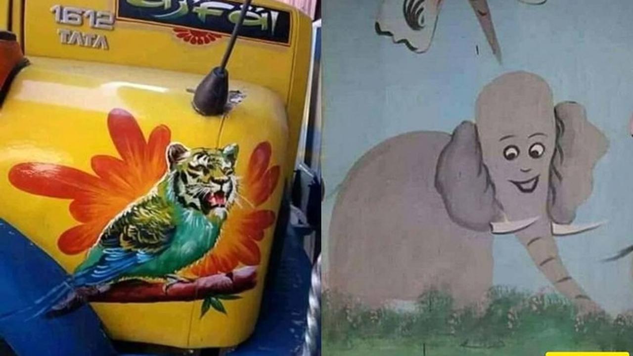 6 Kreasi Unik Bikin Lukisan Gambar Hewan Ini Bikin Tepuk Jidat