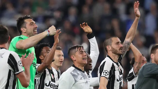 Ekspresi Buffon saat Bawa Juventus ke Final Liga Champions