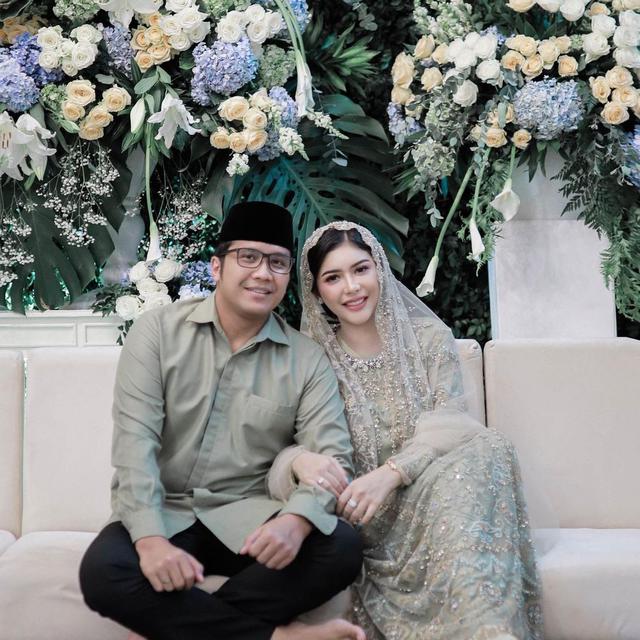 6 Momen Tasyakuran 4 Bulanan Kehamilan Rica Andriani, Berlangsung Khidmat