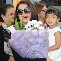 Aishwarya Rai bersama putrinya Aaradhya. (Instagram/aishwaryaarai)
