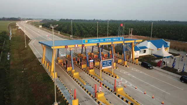 Gerbang Tol Tebing Tinggi, Sumatera. (Dok Kementerian PUPR)