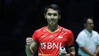 Tunggal putra Indonesia&nbsp;Jonatan Christie akan menghadapi Loh Kean Yew dari Singapura pada laga semifinal French Open 2023 di&nbsp;Glaz Arena, Prancis, Sabtu, 28 Oktober. (foto: PBSI)
