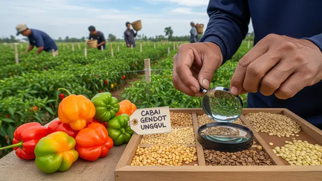 Cara Buat Pohon Cabai Gendot Berbuah Besar/Gemini AI
