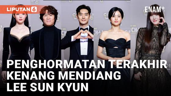 VIDEO: Para Selebritis Korea Kenang Mendiang Lee Sun Kyun di SBS Drama Awards 2023