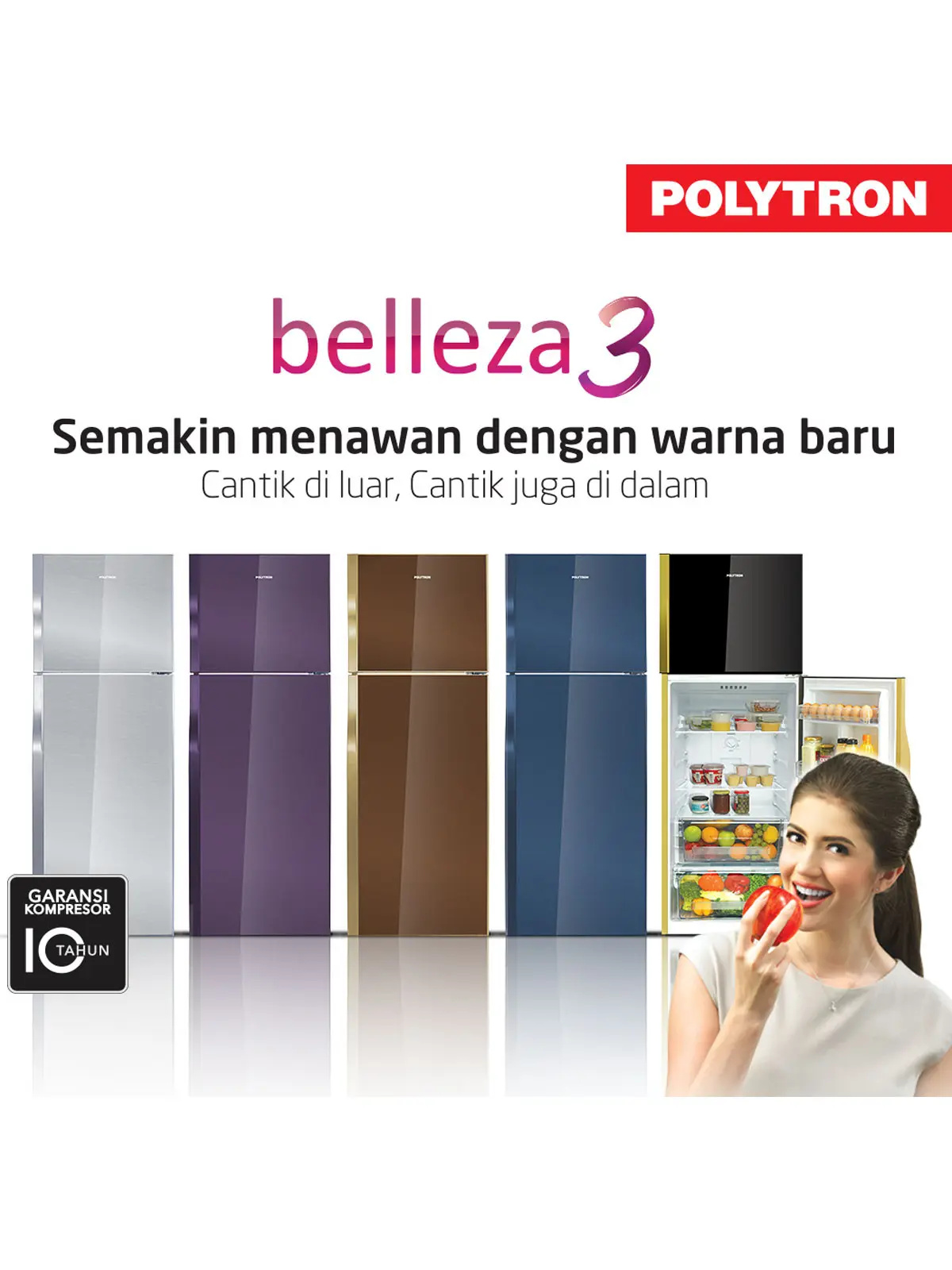 Kulkas Polytron Belleza 3.