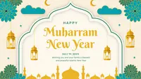 Ilustrasi Tahun Baru Islam. (Image by Freepik)