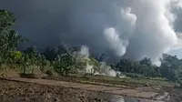 Erupsi di Kawasan Wisata Kawah Keramik Lampung Barat, Masyarakat Diimbau Tak Beraktivitas