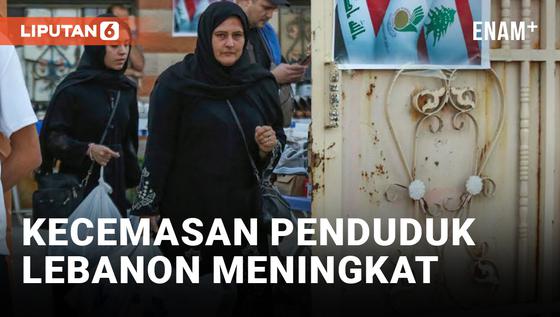 VIDEO: Ketika Serangan Udara Israel Menghantam Lebih Dalam ke Lebanon, Kecematan Antar Warga Meningkat