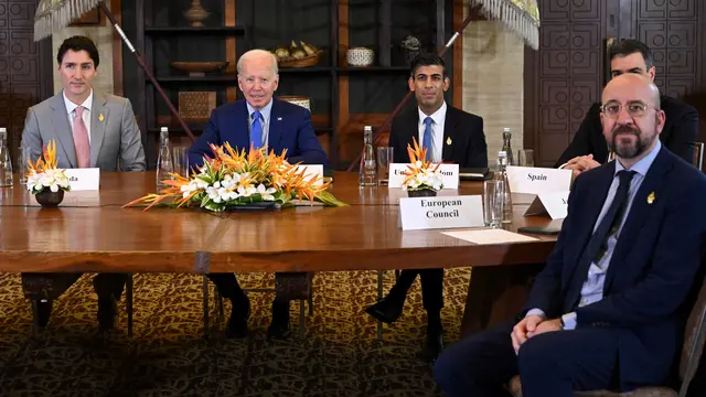 Biden Gelar Rapat Darurat di Sela-Sela G20