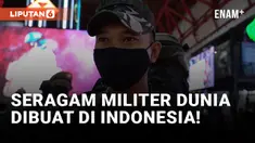 Indonesia Jadi Pemasok Terbesar Seragam Militer Dunia