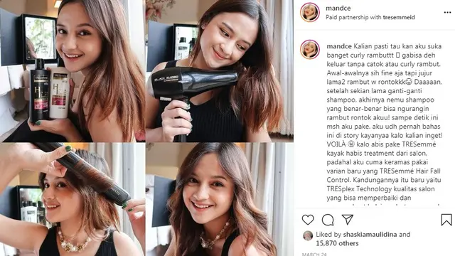 Selalu Tampil Dengan Rambut Badai Yang Menawan, 5 Influencer Cantik Ini Bongkar Rahasianya! (4)