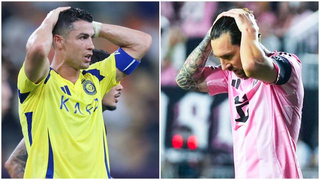 Foto: Pudarnya Era Messi dan Ronaldo, Dua GOAT Kompak Bernasib Apes