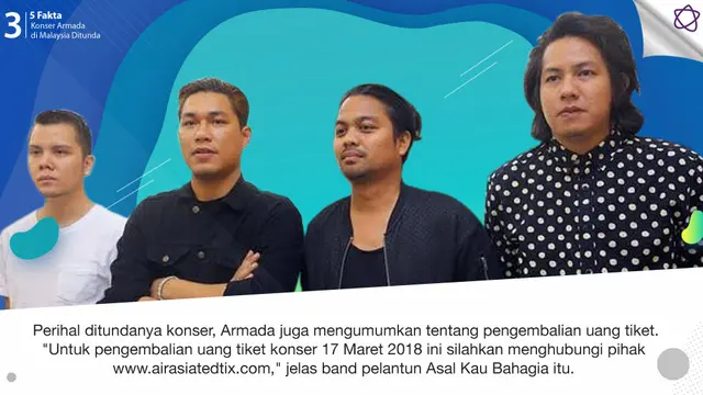 [Bintang] 5 Fakta Konser Armada di Malaysia Ditunda