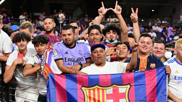 Foto: Gol Tunggal Raphinha Bawa Barcelona Menang atas Real Madrid di Laga El Clasico Pertama Musim 2022 / 2023