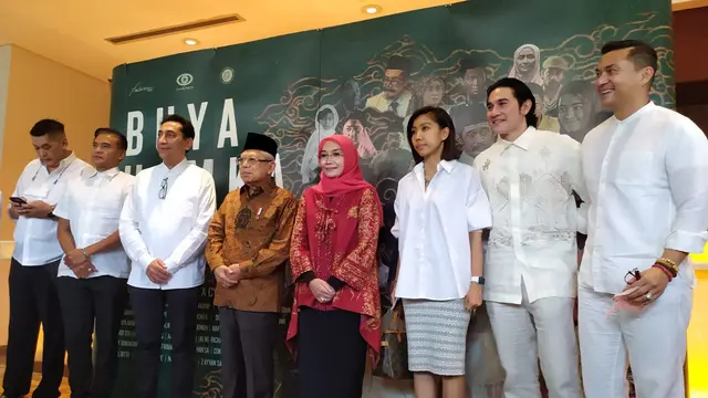 [Fimela] Wapres Ma'ruf Amin nonton film Buya Hamka