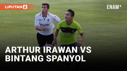 VIDEO: Cerita Arthur Irawan Pernah Lawan Bintang Spanyol di Piala Dunia 2022 Qatar