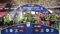 Huddersfield Town melengkapi 20 peserta Premier League untuk musim depan. (AFP/Glyn Kirk)