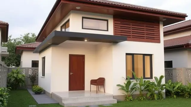 6 Desain Rumah 1 Lantai Sederhana dan Biaya 100 Juta, Simak Rinciannya