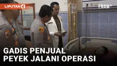 Chintya Gadis Penjual Peyek Jalani Operasi Sendi di Kedua Kakinya Hari Ini