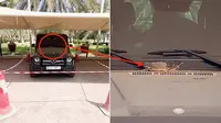 Mobil Sheikh Hamdan bin Mohammed bin Rashid Al Maktoum menjadi sarang burung (Autoevolution)