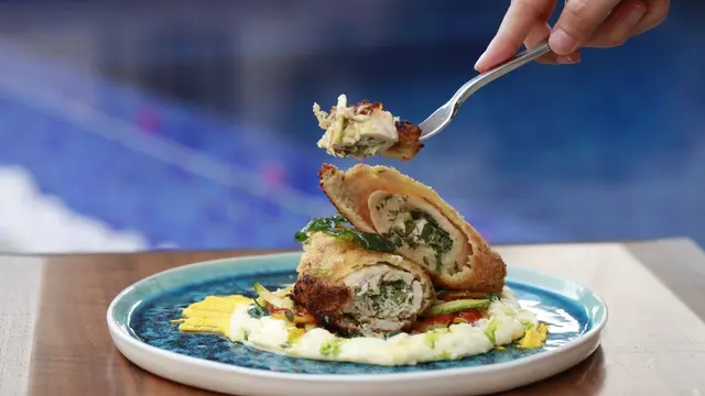 Chicken Roulade; rolade ayam