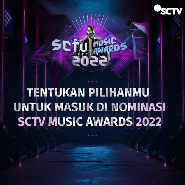 Voting SCTV Music Awards 2022