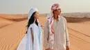 Felicya Angelista dan Caesar Hito liburan ke Dubai. Sejumlah momen selama berada di Uni Emirat Arab dibagikan di medsos dan disambut hangat netizen. (Foto: Dok. Instagram @hitocaesar)